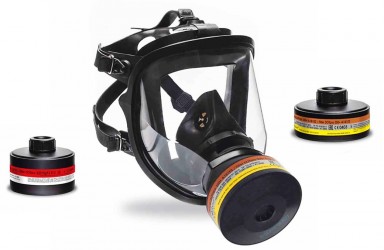 Противогаз промышленный РУБЕЖ с маской МАГ
